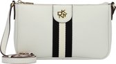 DKNY Leren Schoudertas Carol Tz Crossbody Bag Pebble Beige