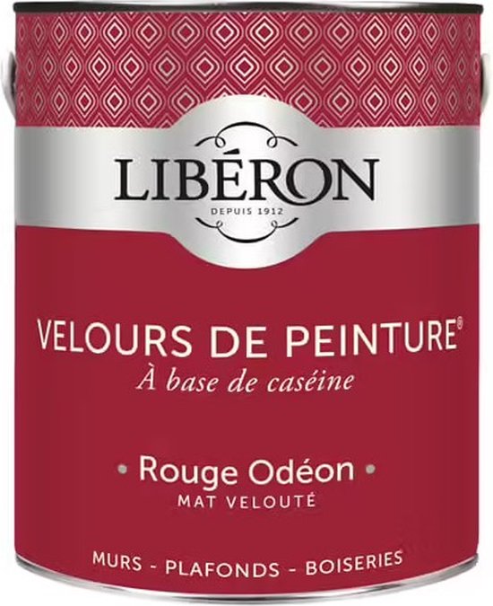 Libéron Velours De Peinture - 2.5L - Rouge Odéon | bol