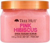 Tree Hut Pink Hibiscus Shea Sugar Body Scrub - Lichaamsscrub - Bad & Douche - Exfoliating - 510g