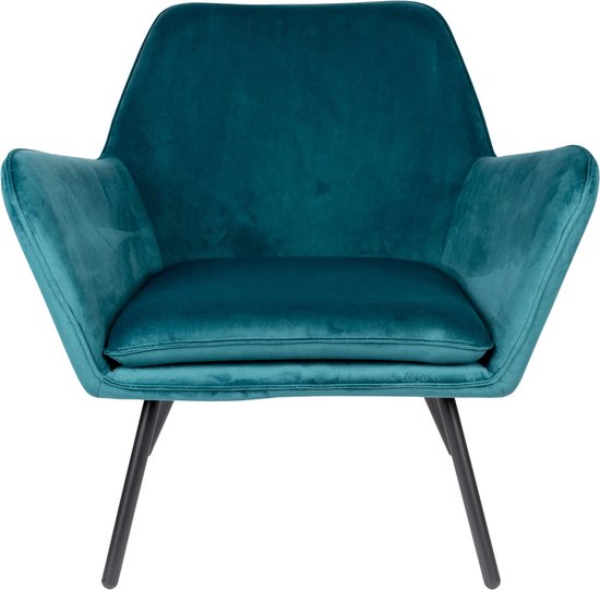 Feliz Lifestyle Bon Fauteuil Velvet Blauw