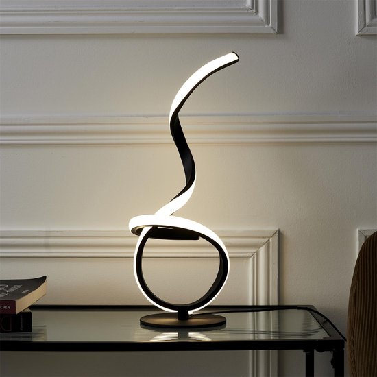 Home Deco - Zwarte led - Design lamp - 15x46x15 cm