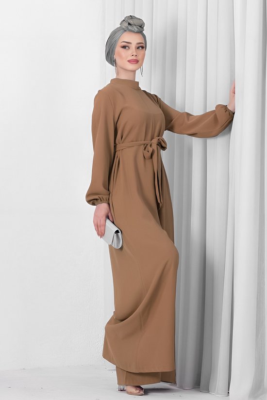MODABOUT Lange maxi-jurk Elegante hijabjurk dames - NTLM0007D4664KHV
