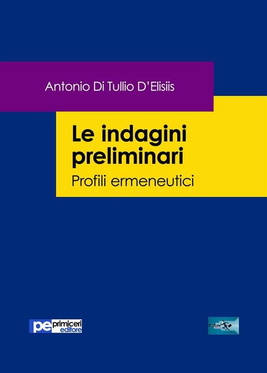 Le indagini preliminari - cover