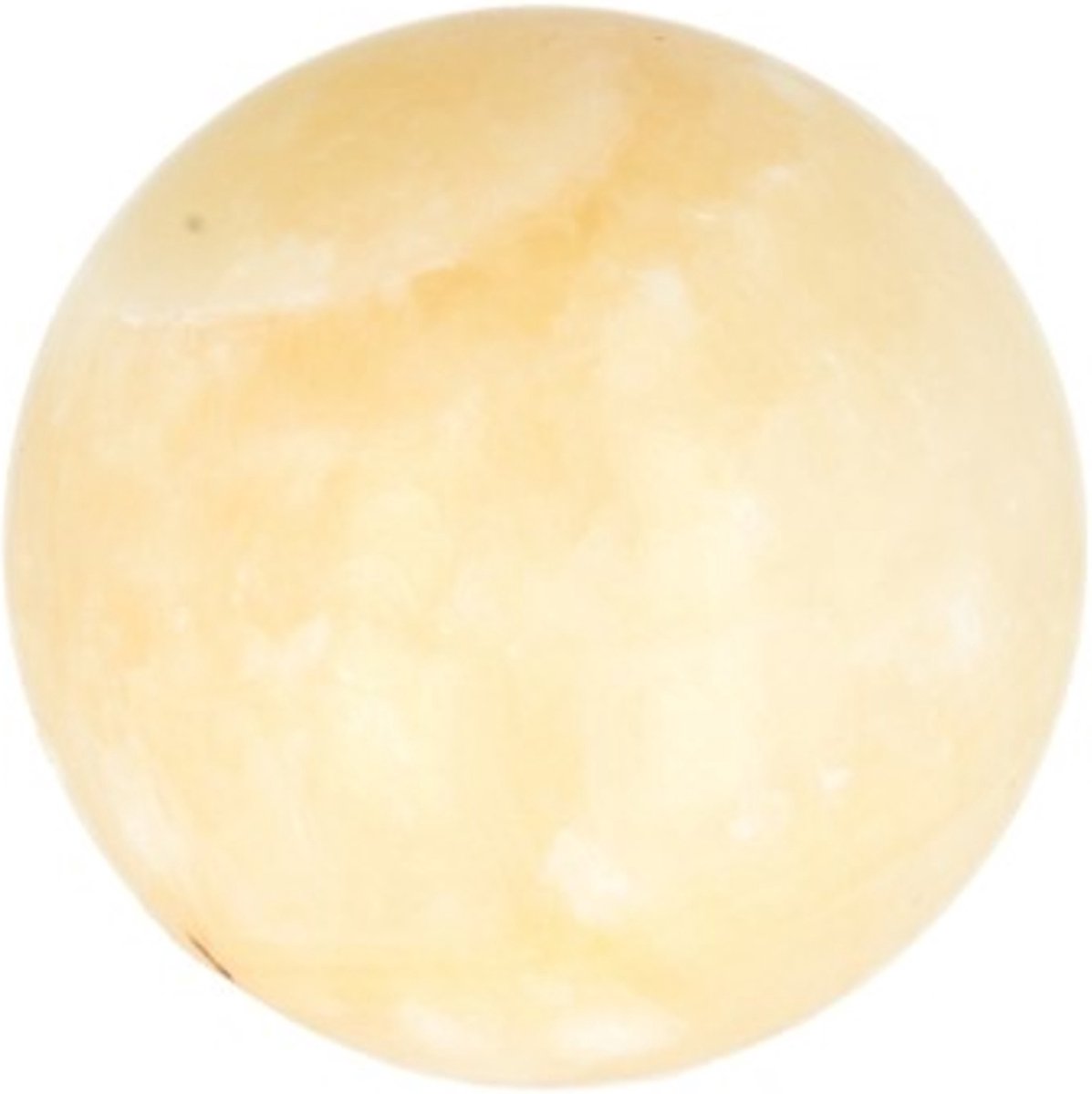 Ruben Robijn Calciet geel 4 cm edelsteen bol