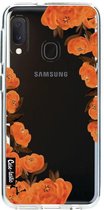 Casetastic Softcover Samsung Galaxy A20e (2019) - Orange Autumn Flowers