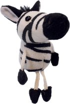 THE PUPPET COMPANY Vingerpop - Zebra