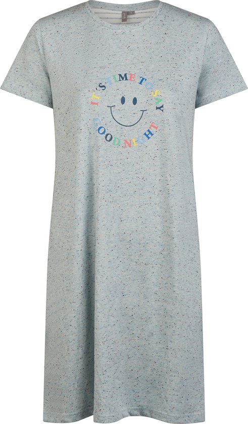 Nachthemden voor dames Slaapshirt Pyjamashirt met korte mouwen Zachte slaapjurk Effen kleur Loungewear nachthemd kopen vanaf een prijs van 6.09