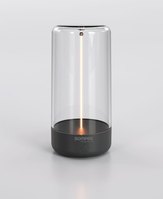 Sompex Pulse magnetische Sfeerlamp antraciet - indoor / outdoor / voor binnen en buiten / oplaadbaar / dimbaar