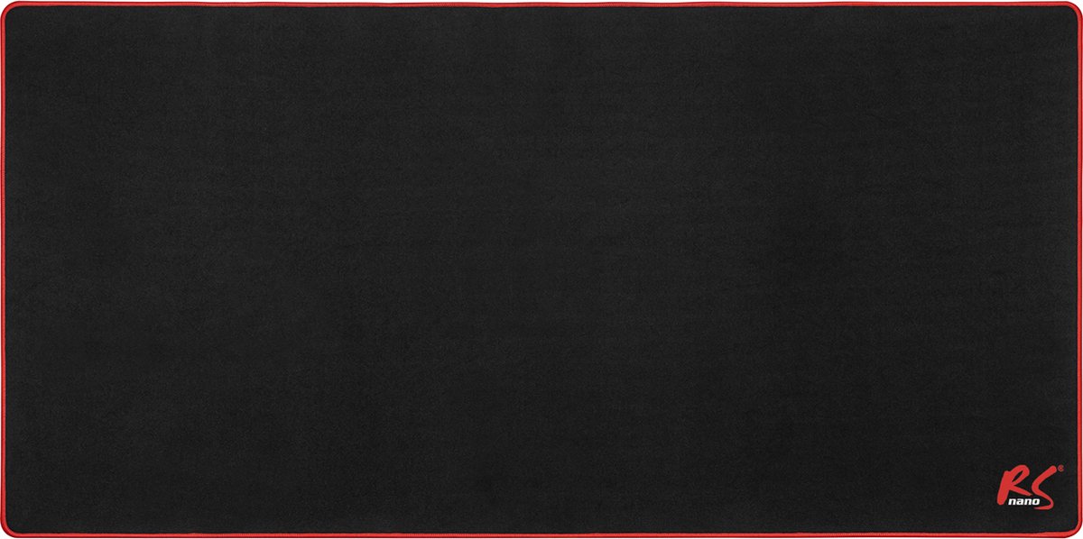 NanoRS - Bureau Onderlegger - Bureaumat - Antislip - Muismat - 120x60cm - RS173 - Zwart