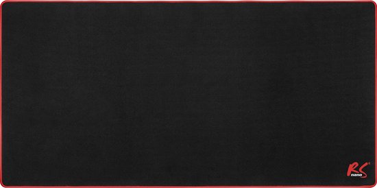 NanoRS - Sous-main - Tapis de bureau - Antidérapant - Tapis de souris - 120x60cm - RS173 - Zwart