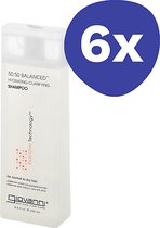 Giovanni 50:50 Balanced Hydrating-Clarifying Shampoo - Travel Size (6x 60ml)