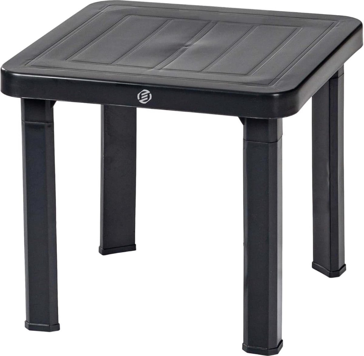 Equivera Bijzettafel Buiten - Bijzettafel Tuin - Salontafel Buiten - Salontafel Tuin - Koffietafel Buiten - Voor Binnen en Buiten - Must Have Voor Jouw Tuin! Antraciet