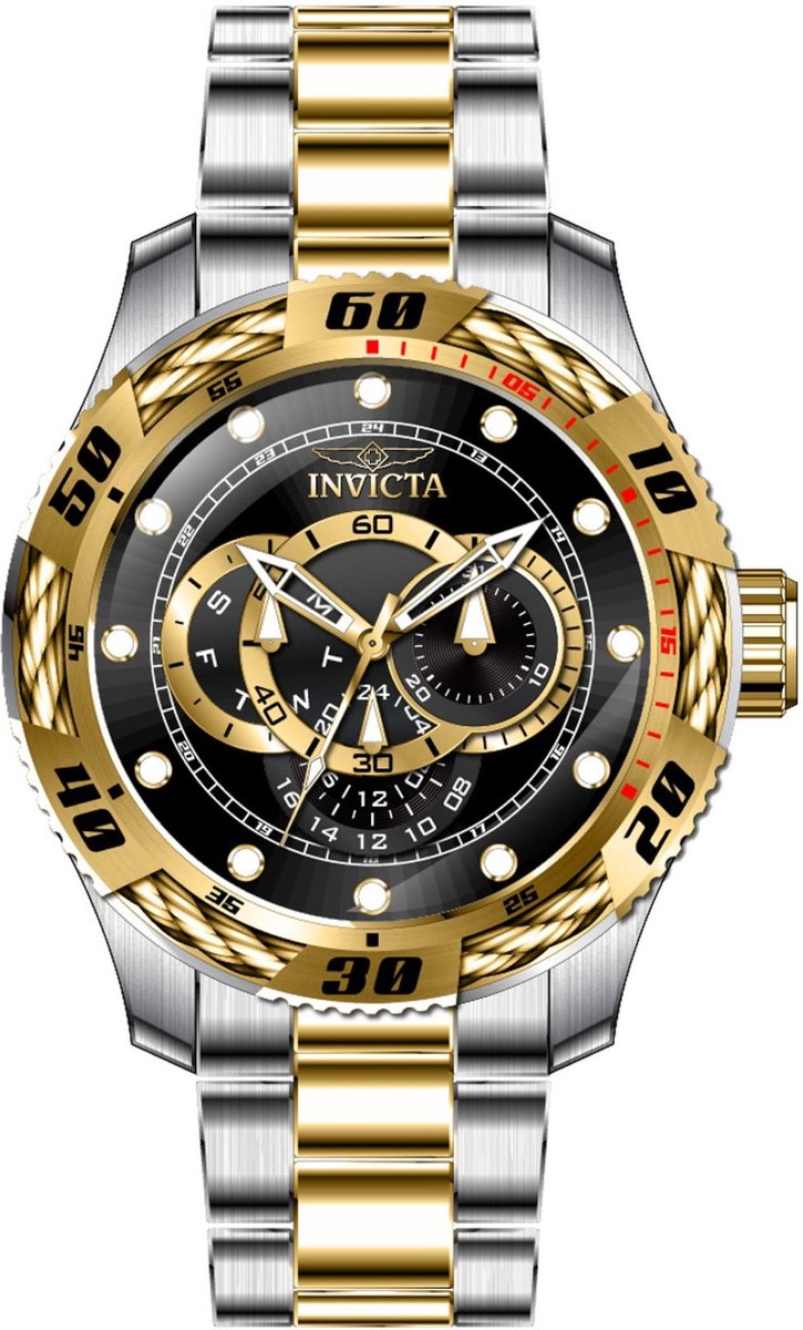 Invicta Speedway 45752 Quartz Herenhorloge - 50mm