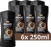 6x Axe Dark Temptation 3-in-1 Douchegel - 400 ml
