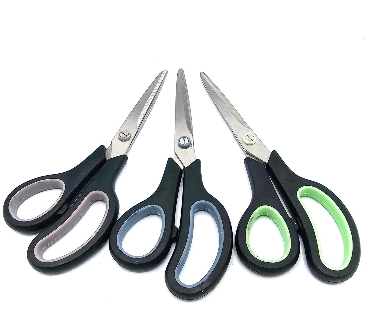 Gadgetpoint - Roestvrije Universele Scharenset - Scharen - Knippen & Knutselen - Keukenschaar - Set van 2 scharen - Multicolor