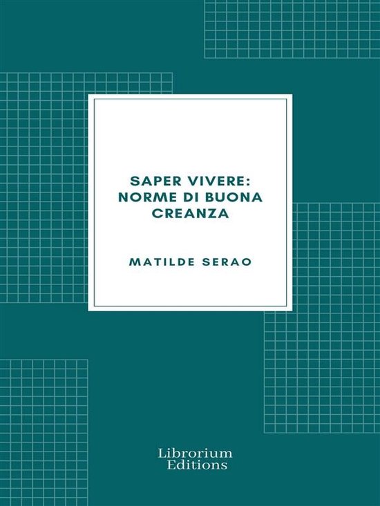 Saper vivere: Norme di buona creanza - cover