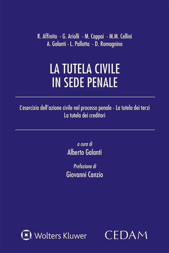 La tutela civile in sede penale - cover