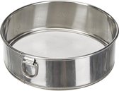 Flour Sieve 16 cm Stainless Steel Silver 16 x 16 x 10 cm - Kookzeef Bloem 16 cm