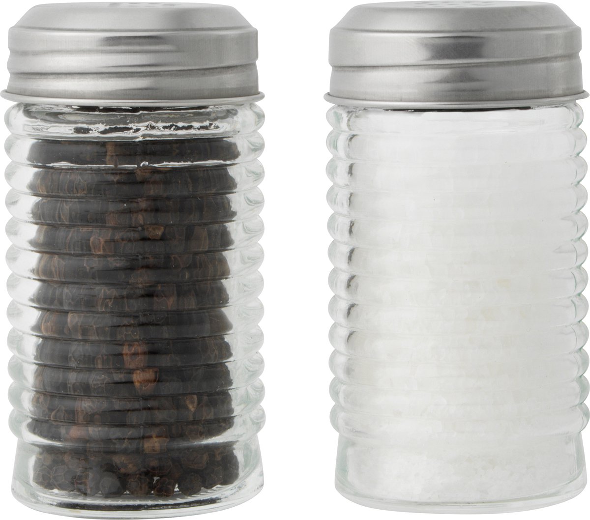 Salter Beehive Zout- En Pepermolenset, Glas, Gevuld