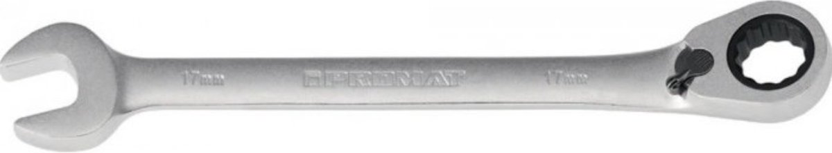 Promat steek-/ringratelsleutel omschakelbaar - 17mm - 4000821443