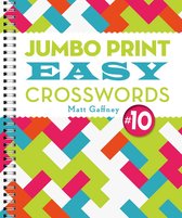 Large Print Crosswords- Jumbo Print Easy Crosswords #10