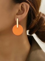 Oranje oorbellen - EK - oranje accessoires