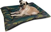 Omkeerbaar en wasbaar hondenbed - Comfortabel huisdieren herstelbed - Camouflagepatroon - 50 x 70 cm fluffy dog ​​bed
