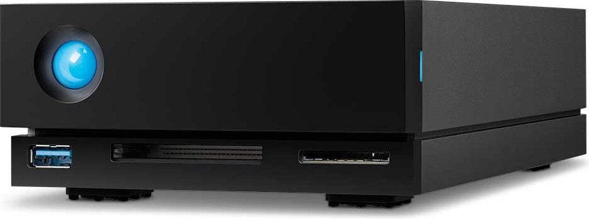 LaCie 1big Dock externe harde schijf 20 TB Zwart