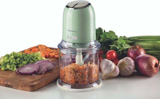 Ariete 0438/04 - Vintage hakmolen - 600 ml Inhoud - 400 Watt - Groen van Ariete — afbeelding 5