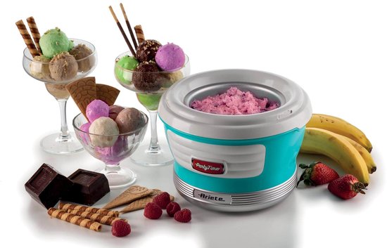 Ariete 0643/00 Party Time - IJsmachine - 1.5 liter inhoud - blauw van Merkloos — afbeelding 2