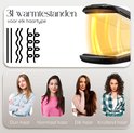 Fer à lisser Sansbeauté avec 31 niveaux de chaleur pour tous types de cheveux : fins, normaux, épais et bouclés.