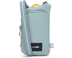 Pacsafe GO Tech Crossbody - 0.2 L - Anti-diefstal Tas - RFID-blokkerend - 6 Kaartsleuven en Telefoonvak - Penlus - Crossbody Waterdicht - Beveiligde Tas - Festival Tas - Reistas - Blauw (Fresh Mint) Pacsafe GO Tech Crossbody - 0.2 L - Anti-diefstal Tas - RFID-blokkerend - 6 Kaartsleuven en Telefoonvak - Penlus - Crossbody Waterdicht - Beveiligde Tas - Festival Tas - Reistas - Blauw (Fresh Mint)