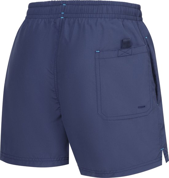 Ladeheid LA-ZA-SWS-Short Heren Zwembroek - Zwemshorts - met zijzakken en achterzak - sneldrogend - met binnenslip van mesh - Koordsluiting - Polyester - Kobalt/Azuurblauw - XL
