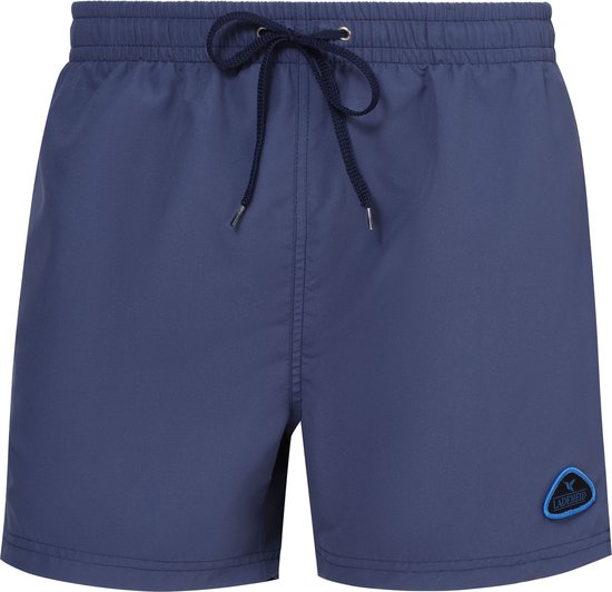 Ladeheid LA-ZA-SWS-Short Heren Zwembroek - Zwemshorts - met zijzakken en achterzak - sneldrogend - met binnenslip van mesh - Koordsluiting - Polyester - Kobalt/Azuurblauw - XL