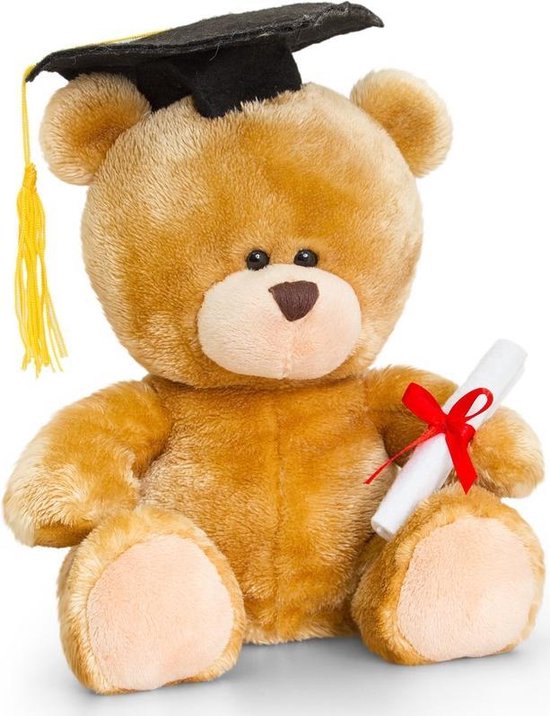 Verwonderlijk bol.com | Keel Toys pluche Geslaagd beren knuffel 20 cm cadeau GN-48