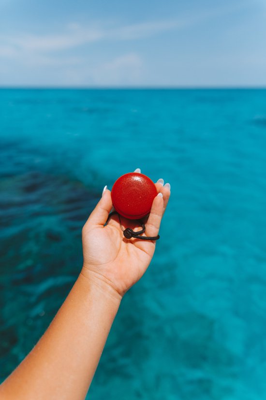 Speaqua - The Cruiser H2.0 - Snapper Red - Bluetooth speaker - Draadloze luidspreker met flessenopener - water, schok en stof proof van Speaqua — afbeelding 5