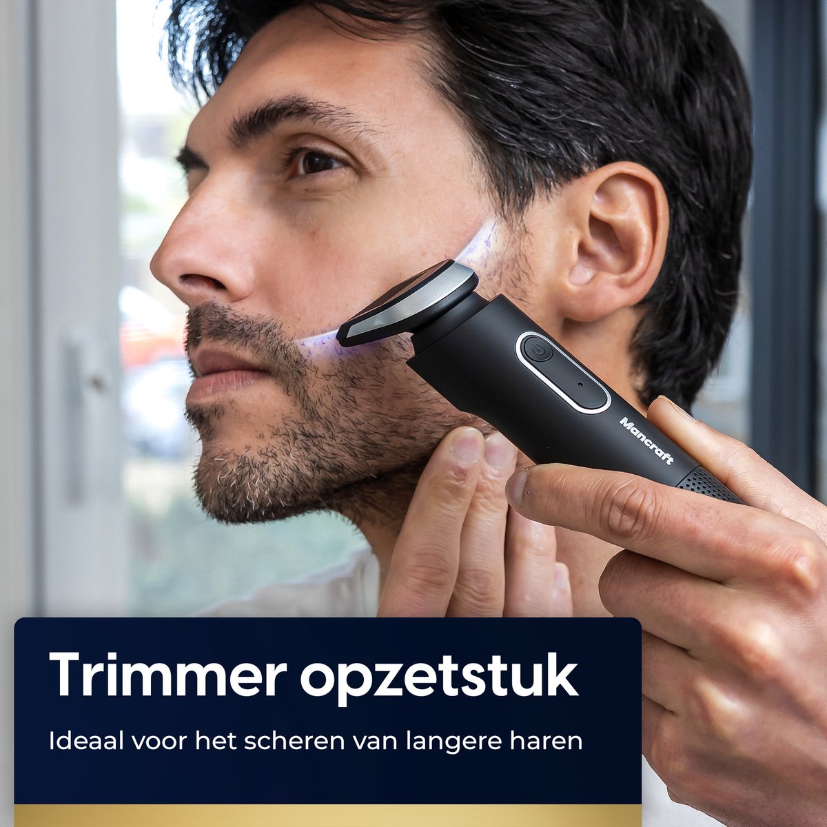 Mancraft 3 in 1 Scheerapparaat voor Mannen met Oplaadstation - afbeelding 3