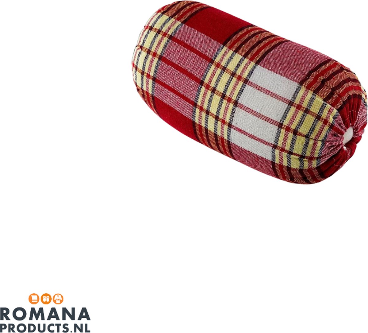 Romana Products Hamamkussen Rol - Ideaal Sauna Accessoire - Hoofdsteun - 30cm x 20cm - Rood