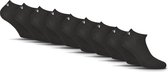 FILA - Chaussettes basses - Lot de 9 - Taille 39/42 - Zwart - Logo sur le talon
