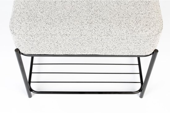 Tabouret Feliz Style de vie Milou - Carré - Grijs