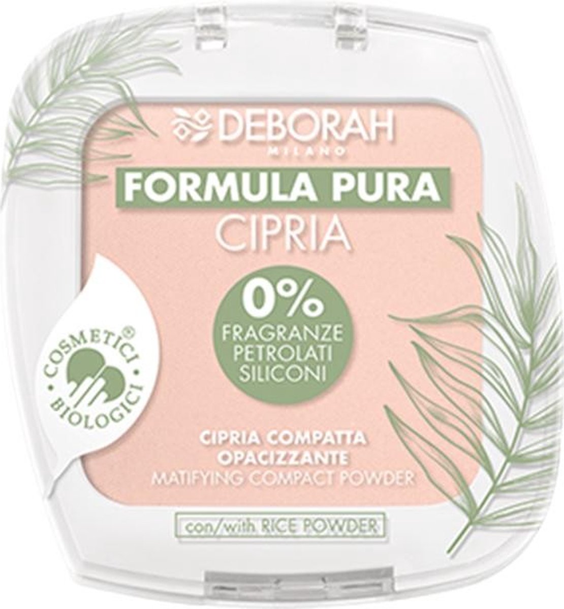 Goedkoopste Deborah Milano Formula Pura Gezichtspoeder | Licht 01