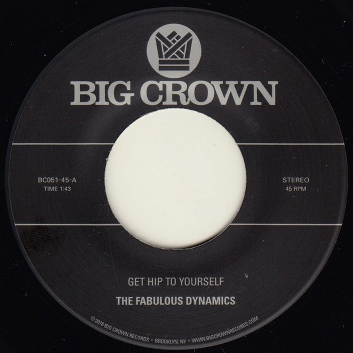 The Fabulous Dynamics - Get Hip To Yourself (7" Single)