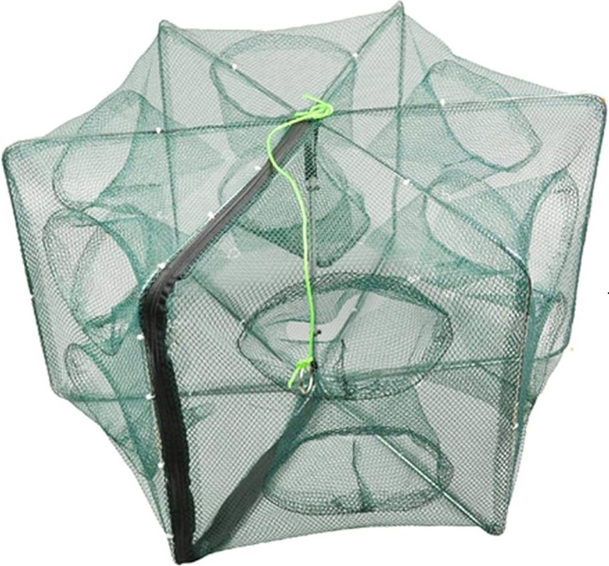Kreeftenfuik - 8 hole - Opvouwbaar - met Rits - Fuik