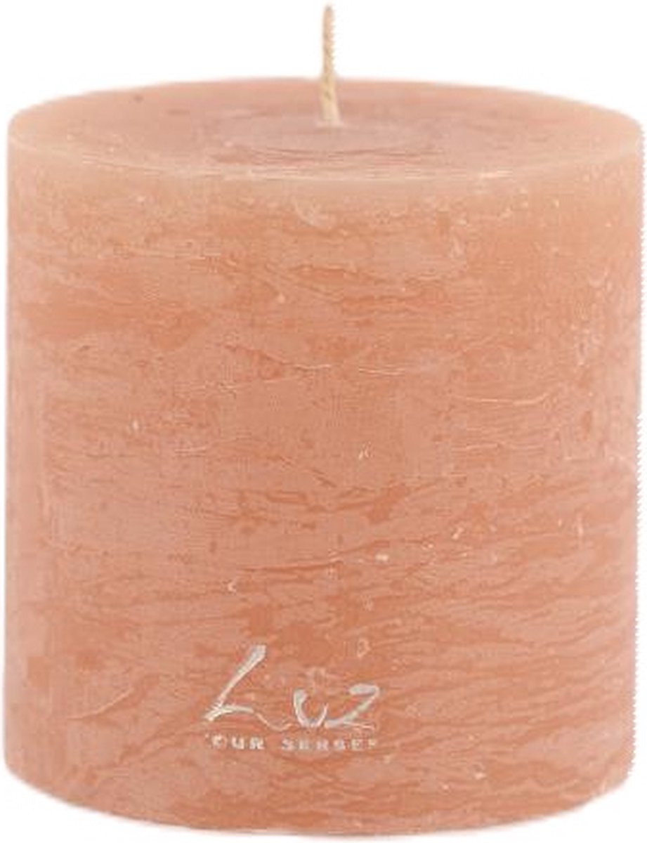 LUZ Rasteli Luz Your Senses Stomp Kaars Peach Nougat D 9 cm H 9 cm