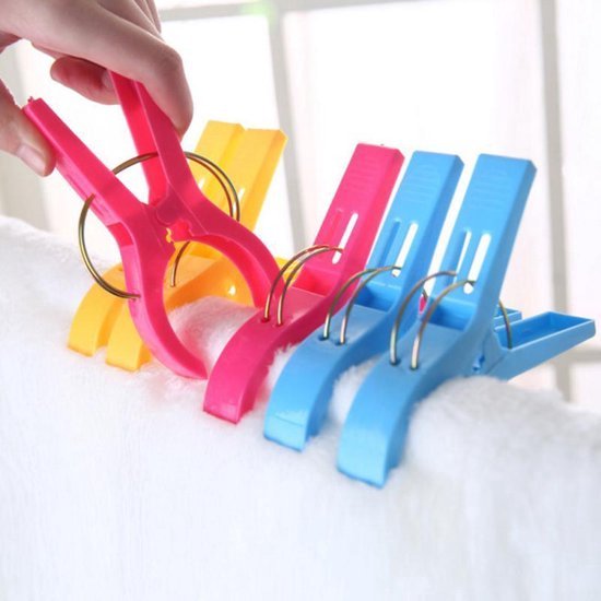 8 stuks strandstoelclips strandlaken clips voor loungestoelen
