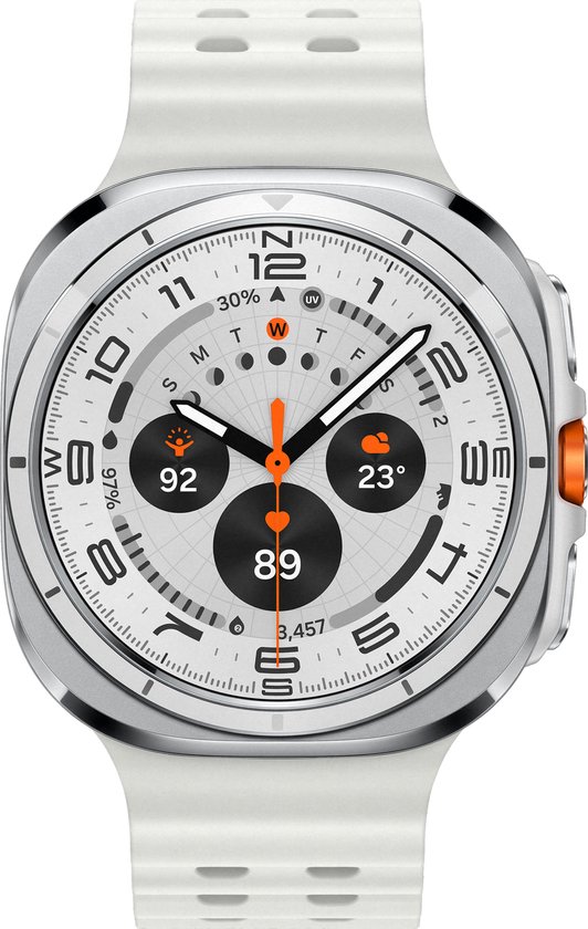 Samsung Galaxy Watch Ultra - Smartwatch - 47mm - E-simkaart - Titanium White