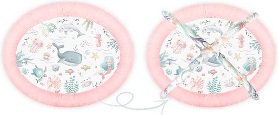 Tapis éducatif interactif Ocean Nukido - rose