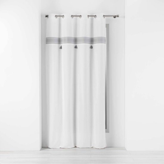 Cortinas 140 X 260 Cm Gris (6 Unidades) | Leroy Merlin
