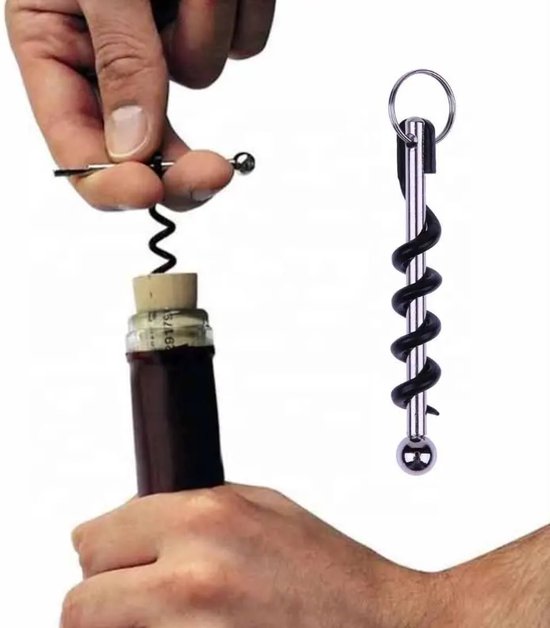 Kurkentrekker | Sleutelhanger | Wijnopener | Flesopener