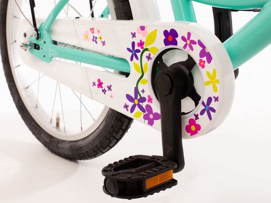 Bachtenkirch kinderfiets Jee Bee 14 inch turquoise van BAC — afbeelding 4